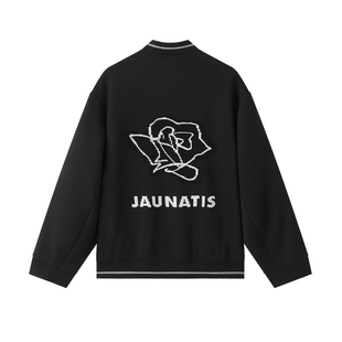 TRENDIANO2025秋冬新款重磅刺绣男款立领棒球服外套 1ST3090330