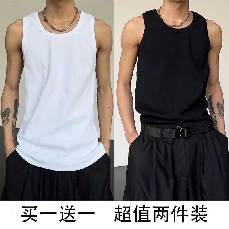 无袖背心other运动紧身夏季套头