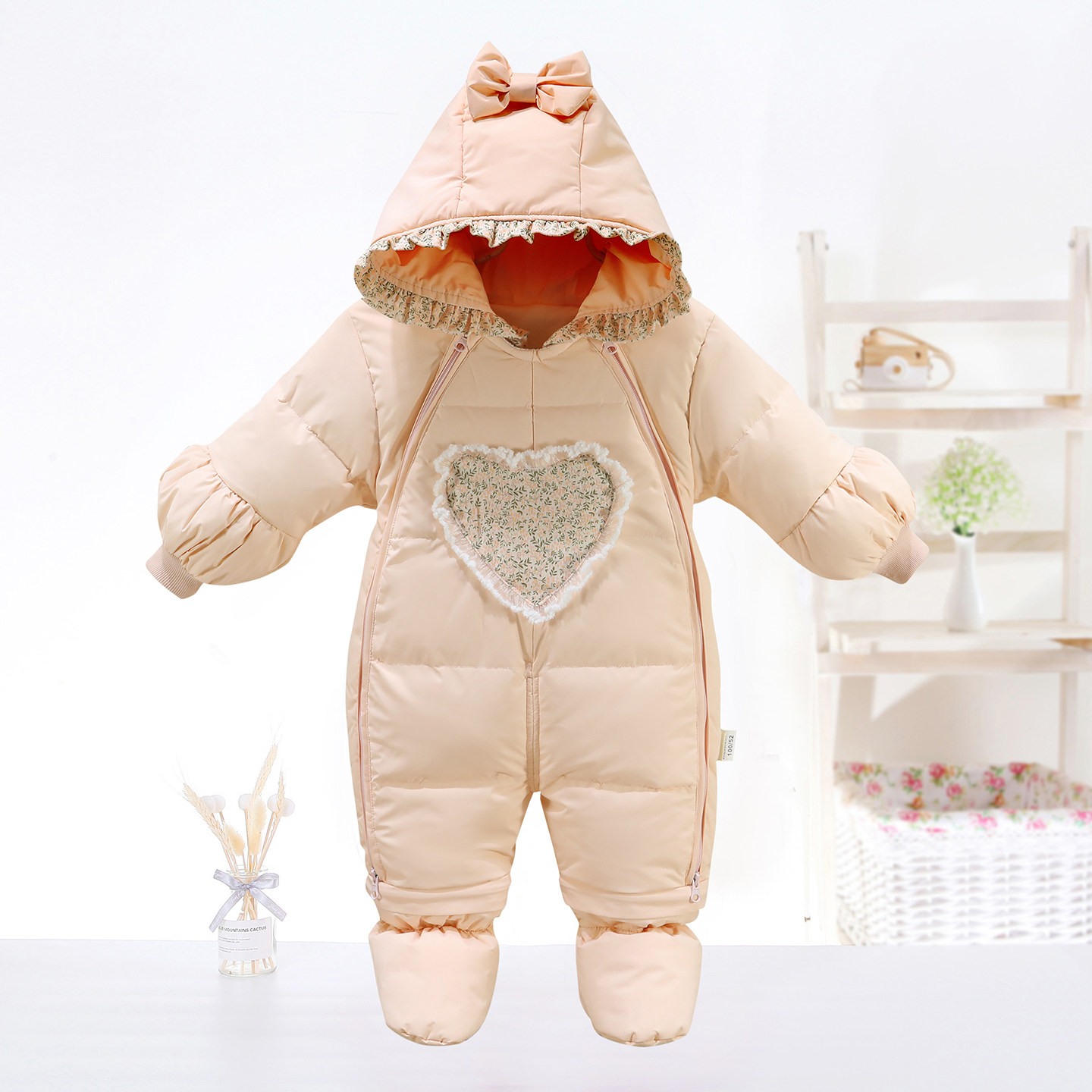 冬季婴儿羽绒连体衣服宝宝加厚外出羽绒服包脚抱被新生儿套装保暖,童装/婴儿装/亲子装,羽绒连体衣,淘宝优惠券,粉丝福利购,淘宝优惠卷