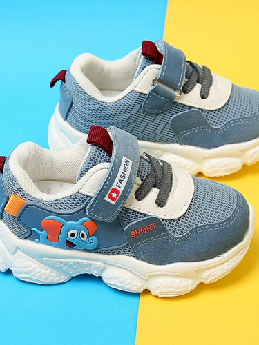 Детская спортивная обувь, дышащие туфли для мальчиков, 1-2-3 лет