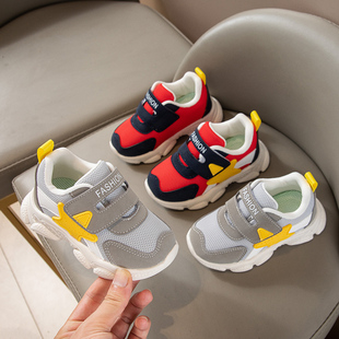 2025春季新款儿童运动鞋男女童鞋透气网鞋网面宝宝鞋1-2-3-4-5岁