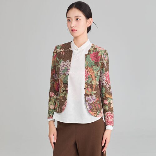 素心从简-中国风复古对襟上衣