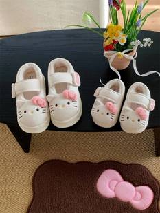 kitty厚底豆豆鞋 这是不是棉鞋 快点跟宝宝一起安排起来 甜妹 界