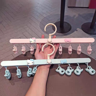 后悔了！后悔没早点发现这种好东西！方便携带的实用kitty小衣架