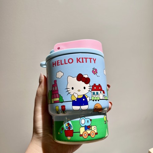 1w+人蹲链接的Kitty保温杯上线了!316不锈钢420ml 还可以当咖啡杯
