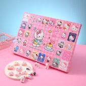 40个洞洞超适合小朋友 kitty洞洞乐 树脂材质 戳一戳就能玩好久