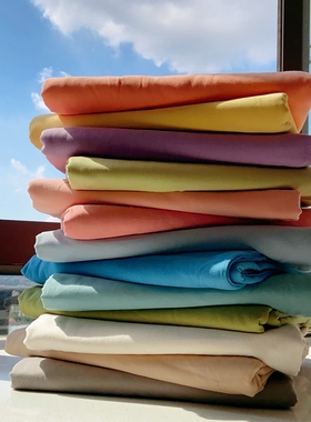 定制订做床笠全棉纯棉加厚磨毛床罩床垫套榻榻米拼接子母任意尺寸