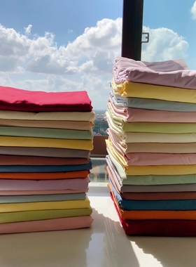 定制订做100支长绒棉床单纯全棉磨毛榻榻米炕被单3米超大任意尺寸