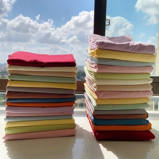 定制订做100支长绒棉床单纯全棉磨毛榻榻米炕被单3米超大任意尺寸