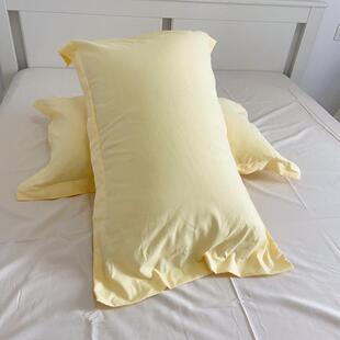 定制订做高端100支长绒棉枕套一对装全纯棉磨毛枕头套子四季通用