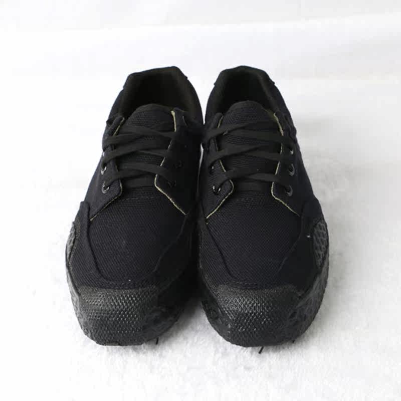 Bottes militaires en toile - porter - Ref 1399808 Image 3