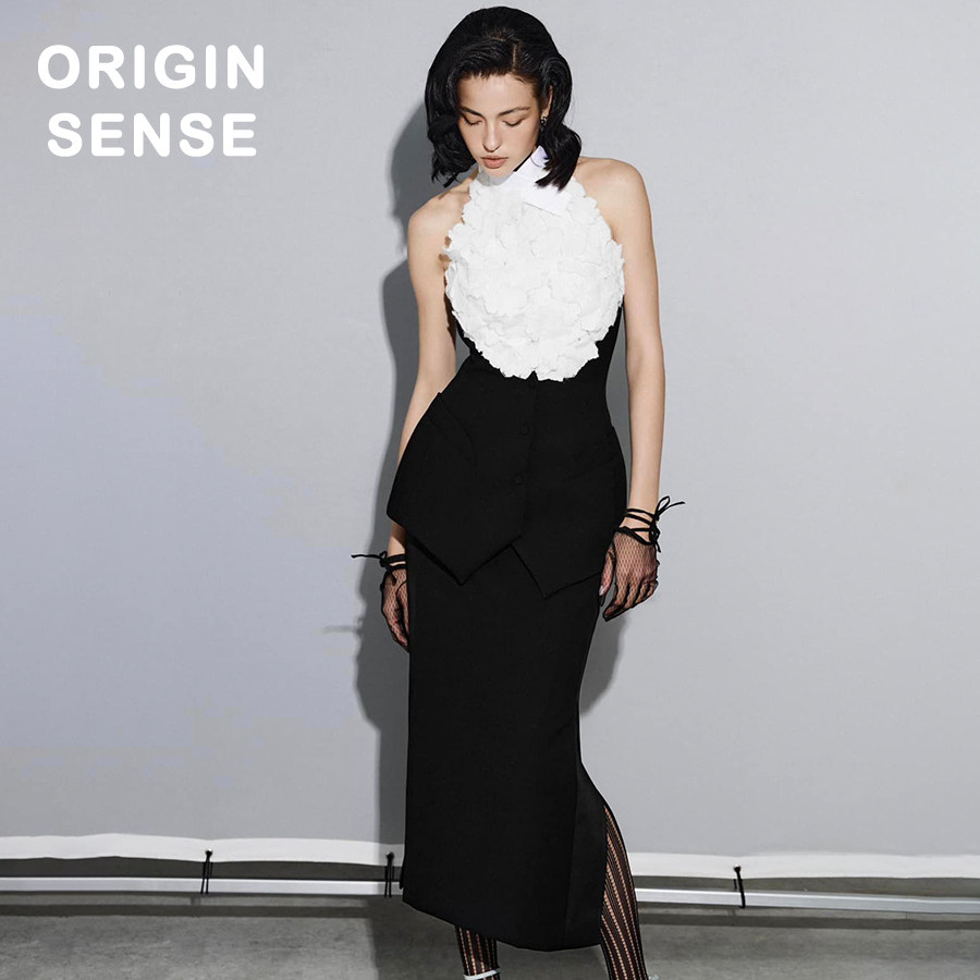 ORIGINSENSE手工立体花瓣挂脖