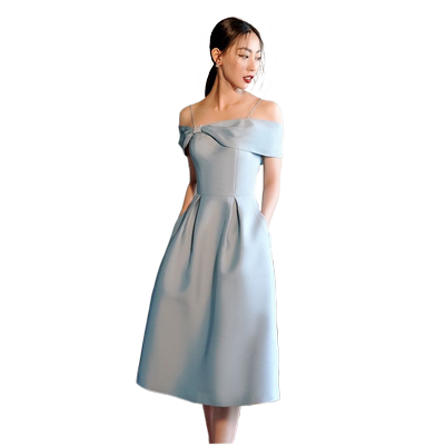 ORIGIN夏季吊带淑女连衣裙