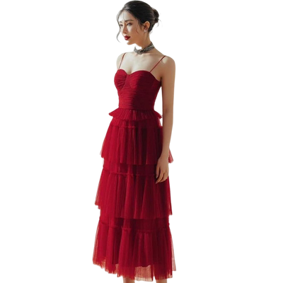 知觉之门浪漫气质蛋糕裙