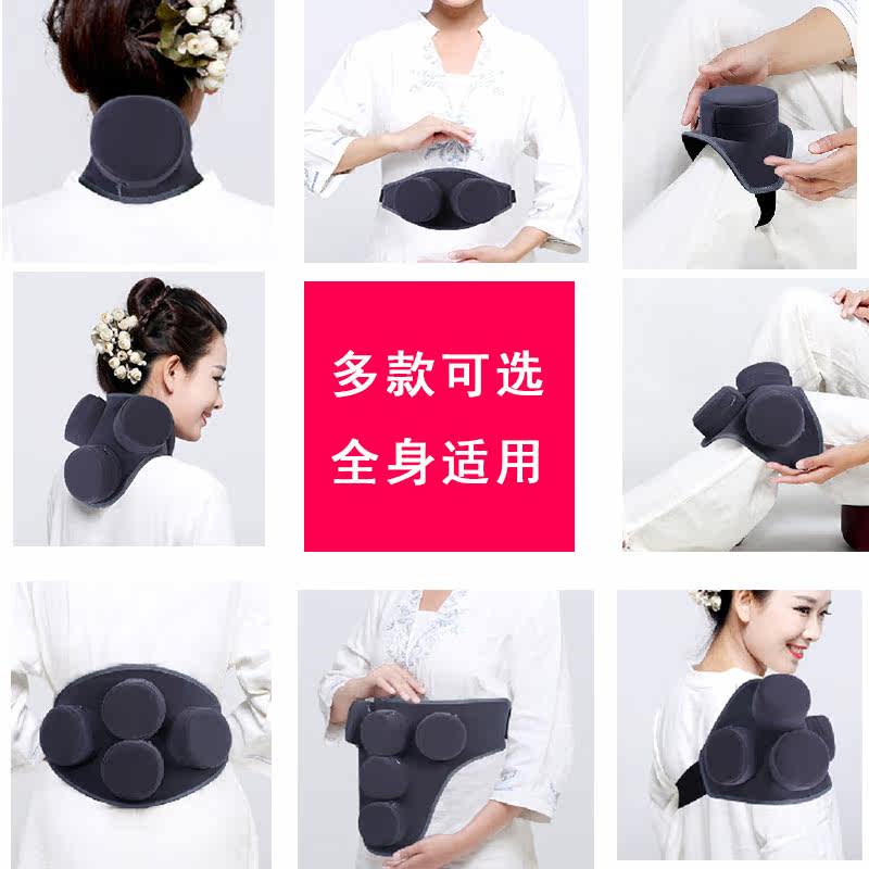 颈椎纯铜单联腰部后背布套艾灸盒