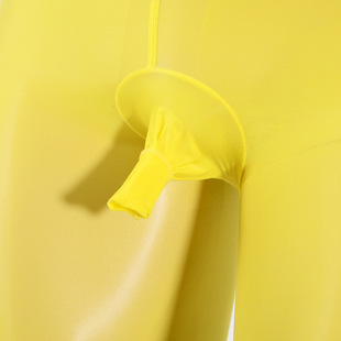 袜男袜子 油光连裤 电商男式 jj套丝袜飞机开口超薄光腿神裤