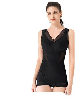 连体塑身衣女收腹紧身瘦身大码束腰提臀产后塑形美体夏季薄款塑型