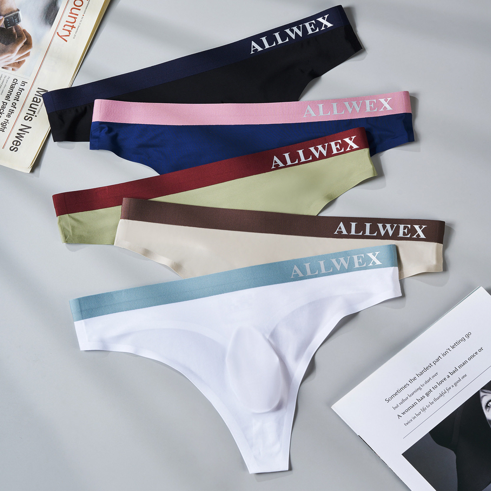 跨境男士内衣内裤三角低腰三角裤冰丝无痕男T裤速干,女士内衣/男士内衣/家居服,男丁字裤,淘宝优惠券,粉丝福利购,淘宝优惠卷