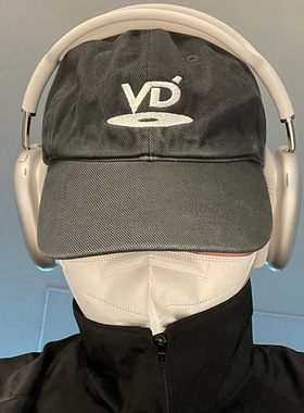 KENIJIMA同款鸭舌帽女字母刺绣街头Vujade006鸭舌帽vibe风帽子男