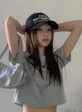 韩国复古海豚Dolphin刺绣棒球帽
