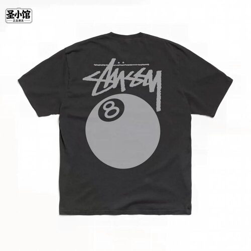 Stussy8BALL黑八短袖