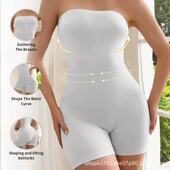 欧美跨境爆款 收腹裤 无缝高腰收腹提臀内裤 产后束腰美体裤