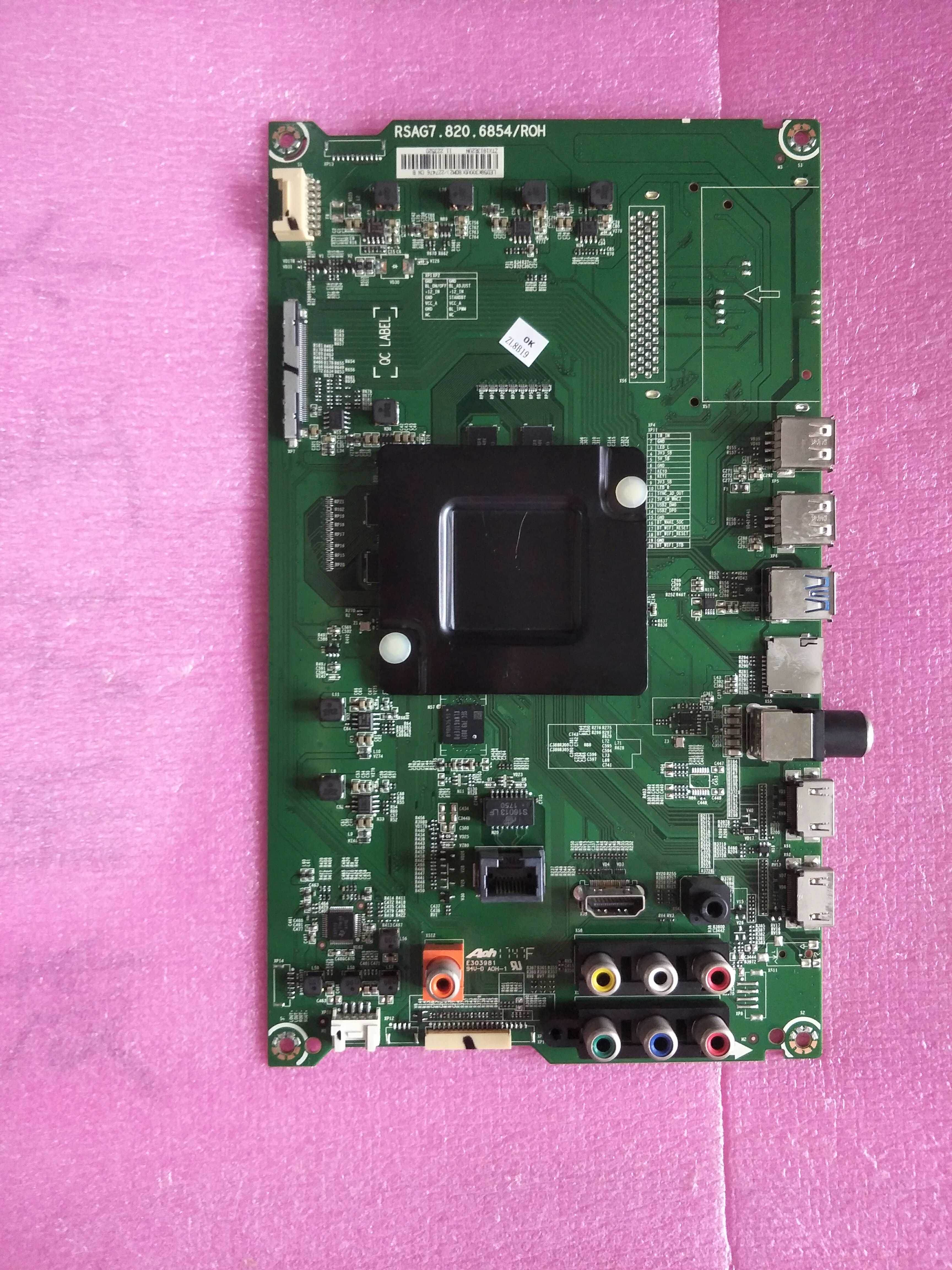 原装海信LED58K300U/UD(BOM2)（BOM4)主板RSAG7.820.6854/ROH