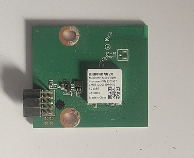 海信HZ43E35A HZ43A35无线网卡WiFi模块JUI7.820.0408-2 1203957