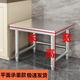 厨房一层置物架不锈钢台面架子垫高单层落地台架灶台支架桌面防潮