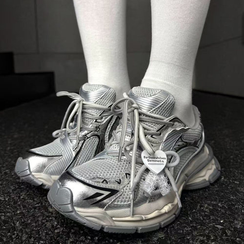 林允同款增高厚底机甲风老爹鞋