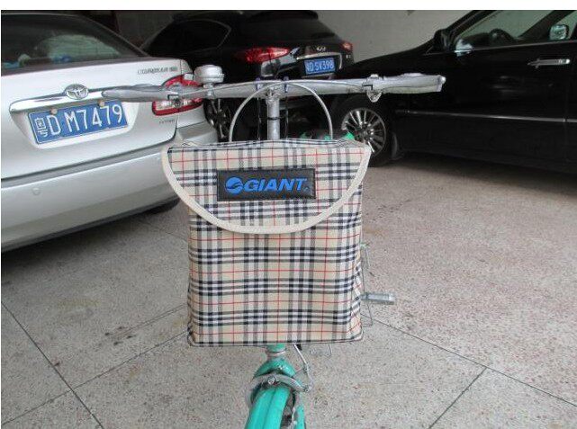 Panier pour vélo GOGO en toile - Ref 2259004 Image 1