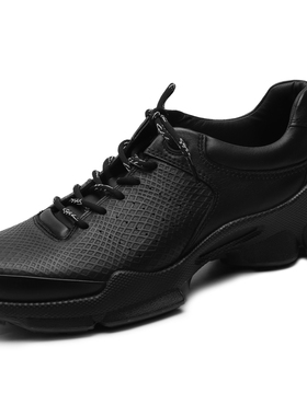 商场同款沙驰男鞋2025春款正品头层牛皮休闲皮鞋透气耐磨一体成型