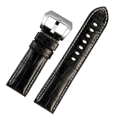 老皮匠适配沛纳海鳄鱼皮手表带