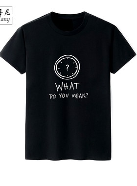 贾斯汀比伯 B宝 T恤JustinBieber体恤WHAT DO YOU MEAN男女情侣