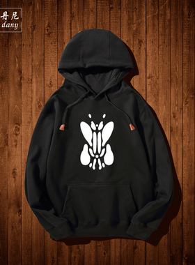 DC漫画 罗夏曼哈顿博士 守望者 Watchmen 英雄宽松连帽卫衣休闲