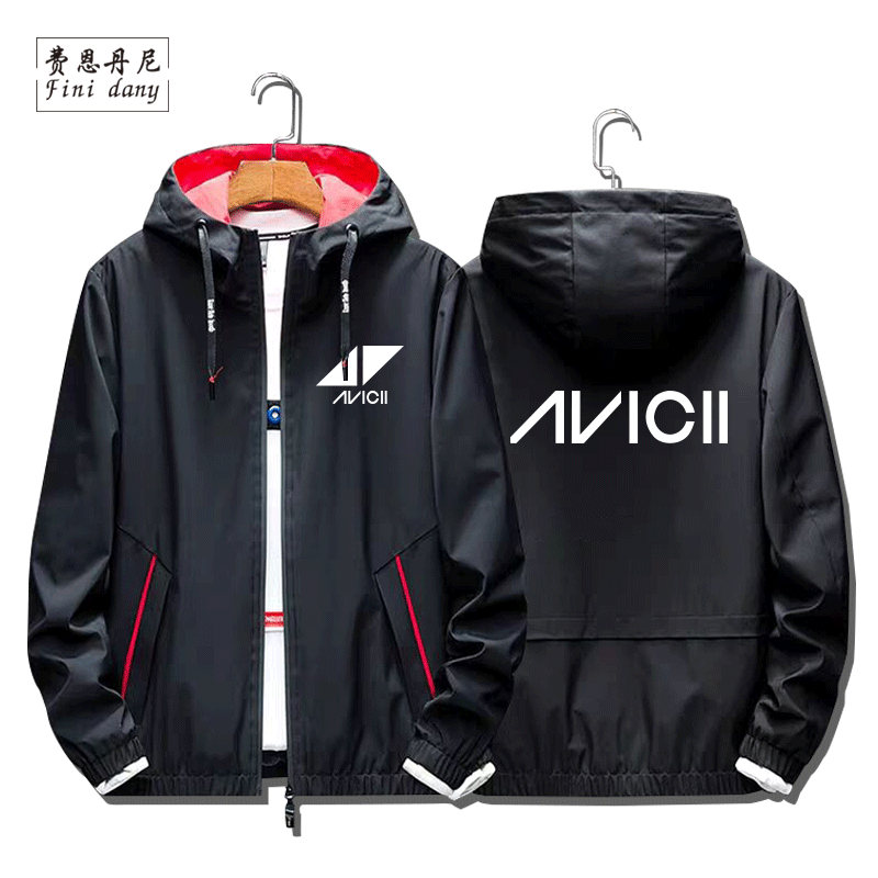 百大dj瑞典a神艾维奇avicii wake me up纪念休闲连帽夹克外套男女