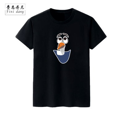 冰雪奇缘T恤周边亲子男女短袖