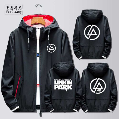 连帽外套男夹克衣服情侣潮
