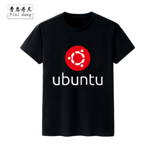 linux系统T恤it程序猿短袖大码