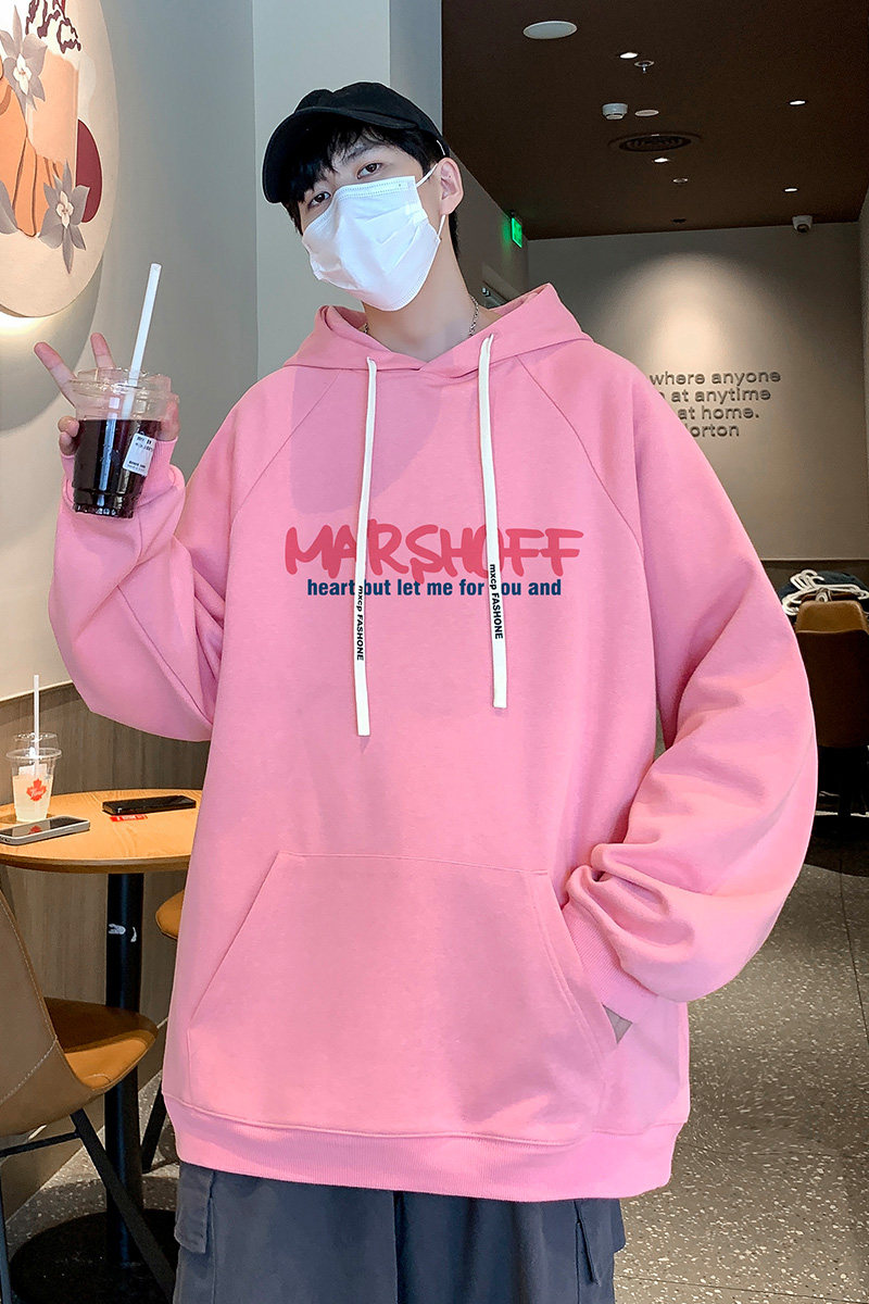已注册插肩袖重磅华棉直播高品质男连帽卫衣W5056P55控88加绒65,男装卫衣,电商C408(原B339-1)