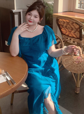 哒头.Studio【人间打光板】【超显白】微胖法式气质显瘦连衣裙