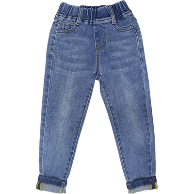 男童小脚修身牛仔裤子瘦版洋气百搭韩版2025春季新款宝宝儿童长裤