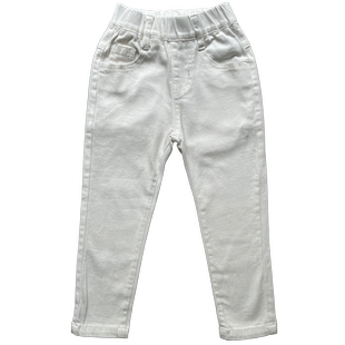 女童白色裤子小脚修身瘦版2026春秋铅笔裤街舞潮流小中大儿童长裤