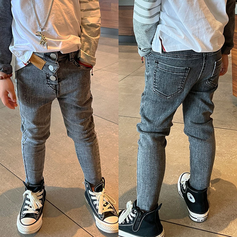 童装儿童铅笔裤子宝宝小脚修身瘦版洋气2025春秋男女童牛仔长裤潮,童装/婴儿装/亲子装,儿童牛仔裤,淘宝优惠券,粉丝福利购,淘宝优惠卷