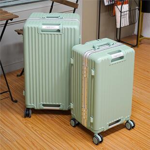 2025新款拉杆包多功能三七开行李箱女铝框旅行万向轮男结实耐用箱