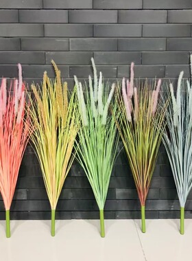 仿真狗尾巴草室内外景观装饰绿植