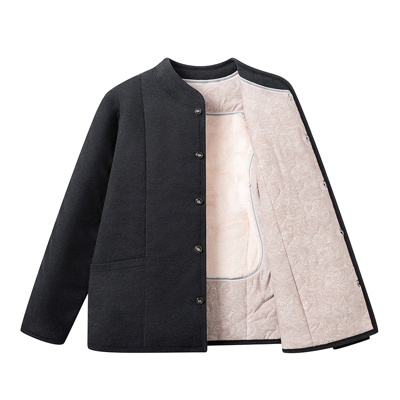 冬季新款中老年男羊毛棉衣爸爸老年人棉袄轻便保暖弹力贴身居家,男装,中老年上装,淘宝优惠券,粉丝福利购,淘宝优惠卷