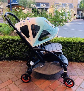 防晒防水UPF50 bee3透气遮阳篷 婴儿推车配件 Bee5 美国Bugaboo