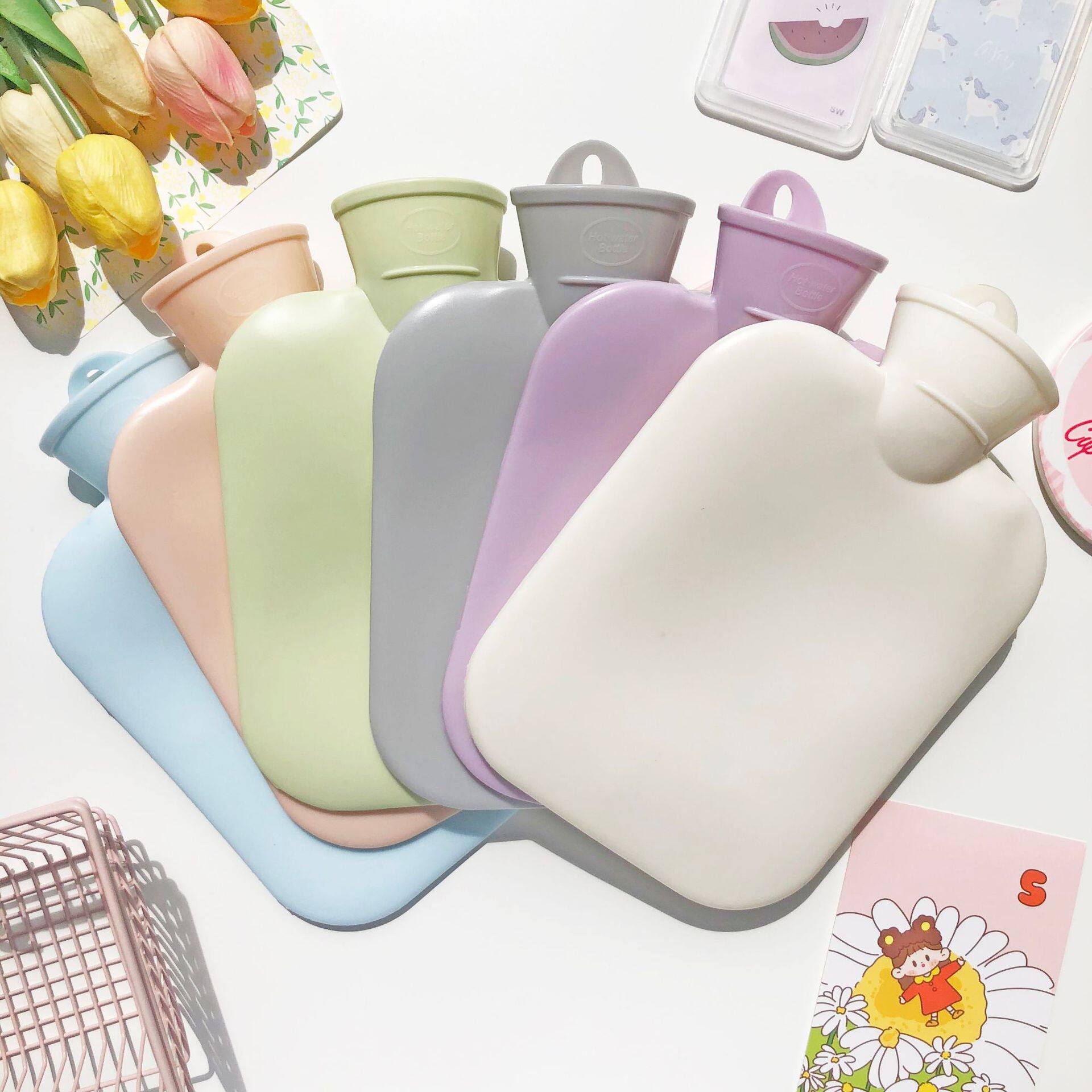 内胆注水新品环保pvc学生办公室暖身暖手随身注水热水袋内胆