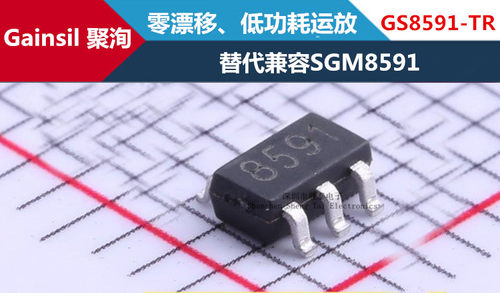 GS8591-TR GS8591 封装SOT23-6  零漂移、低功耗运放芯片  原装